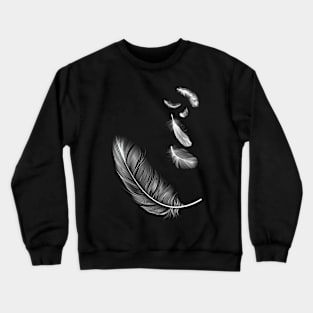 Falling Feathers Crewneck Sweatshirt